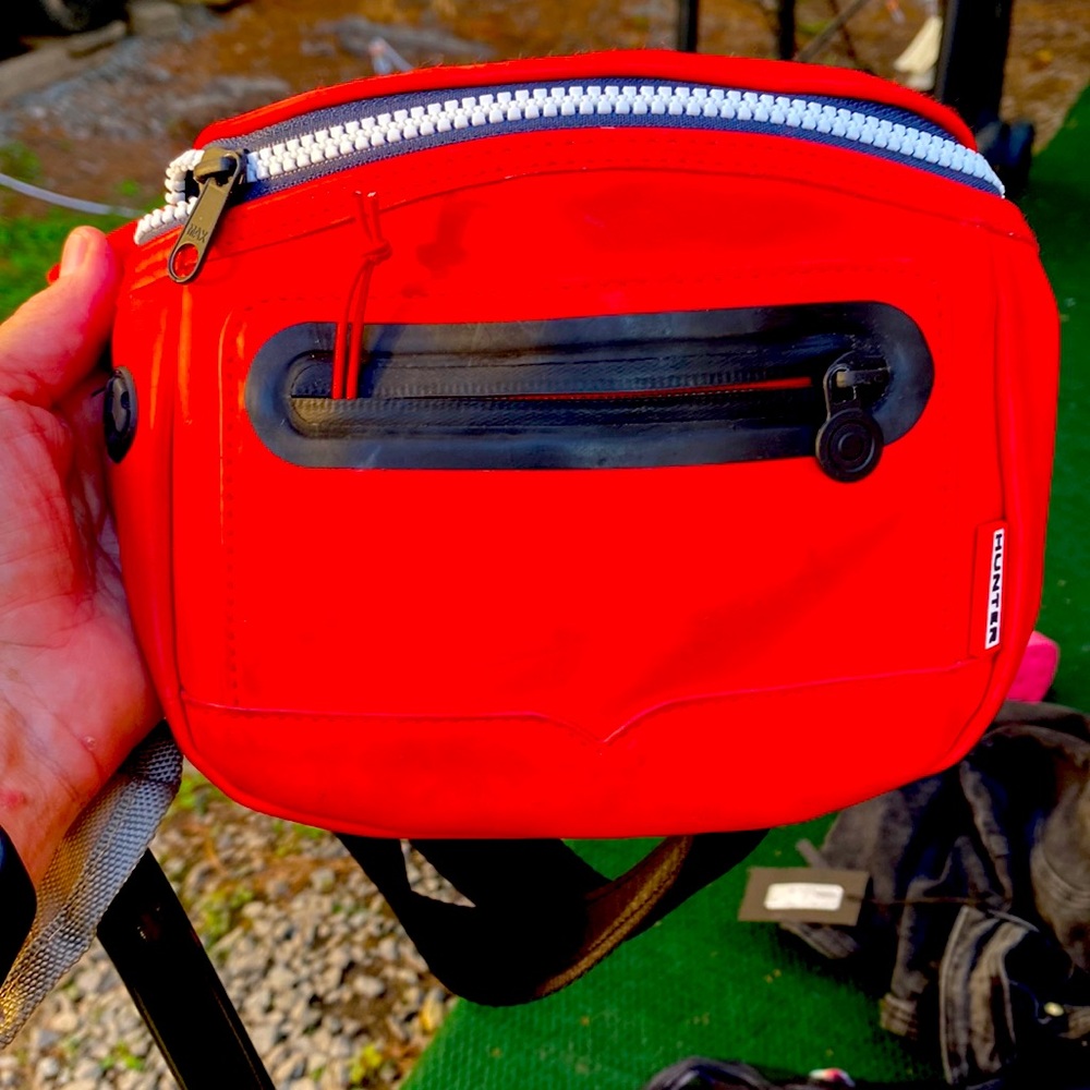 Hunter red rubber purse by target